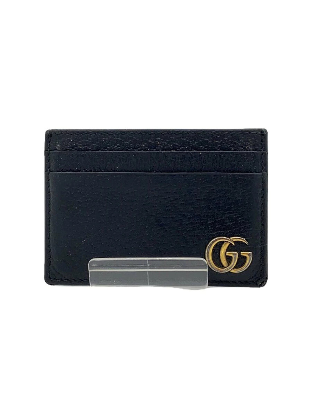 Gucci Card Case Wallet Black Interior
